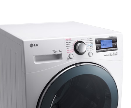 LG 9KG ECO HYBRID TØRKETROMMEL MED TRUESTEAM™ TEKNOLOGI, RC9042AQ3Z, thumbnail 6