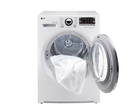 LG 9-KG ECO HYBRID TØRKETROMMEL MED VARMEPUMPETEKNOLOGI, RC9055AP2Z, thumbnail 3