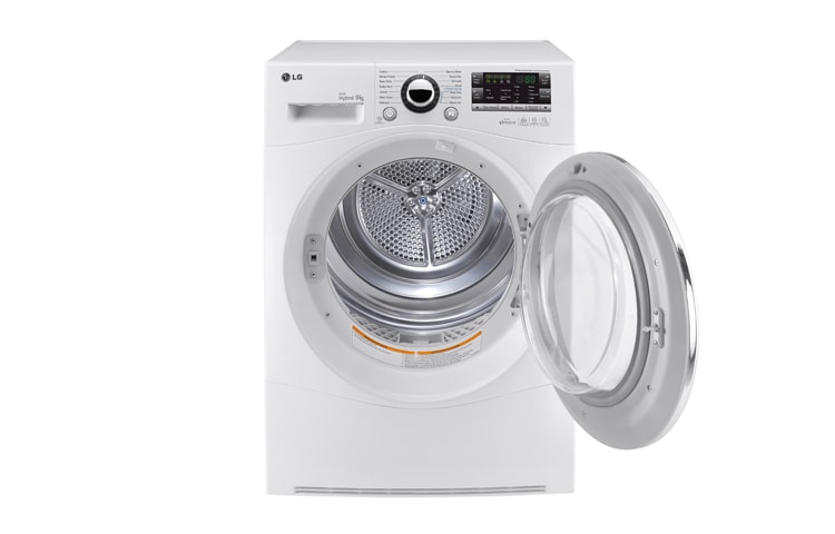 LG 9-KG ECO HYBRID TØRKETROMMEL MED VARMEPUMPETEKNOLOGI, RC9055AP3Z, thumbnail 2