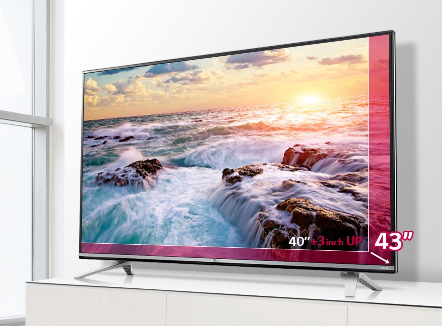 Større skjerm og større opplevelse