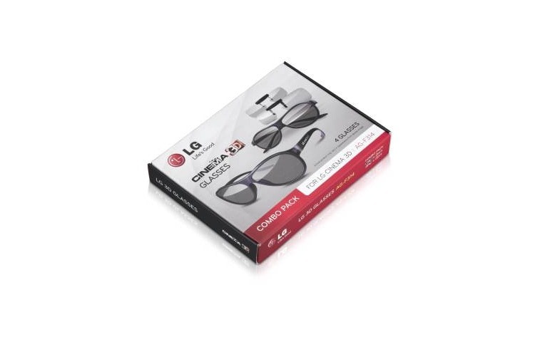 LG Passive 3D-briller (4stk), AG-F314, thumbnail 1