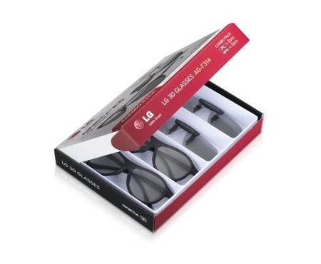 LG Passive 3D-briller (4stk), AG-F314, thumbnail 2