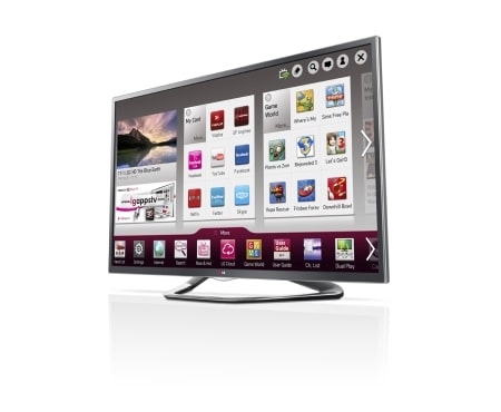 LG 42-tommers SMART-TV med kantbelyst LED-skjerm, 0,9 GHz dobbeltkjerneprosessor og 1,25 GB RAM. Cinema3D, Wi-Fi og DLNA., 42LA641V, thumbnail 2