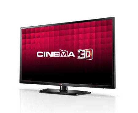 LG 100 Hz LED TV med Cinema 3D, DLNA og USB, 42LM345T