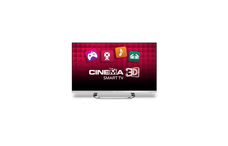 LG LED TV med millimetertynne rammer, Smart TV med Magic Motion Remote og Cinema 3D, 42LM670T, thumbnail 1