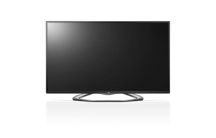LG Svart 50-tommers SMART-TV med Magic Remote, 0,9 GHz dobbeltkjerneprosessor og 1,25 GB RAM. Cinema3D, Wi-Fi og DLNA. , 50LA660V, thumbnail 1