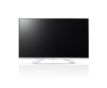 LG Hvit 50-tommers SMART-TV med Magic Remote, 0,9 GHz dobbeltkjerneprosessor og 1,25 GB RAM. Cinema3D, Wi-Fi og DLNA. , 50LA667V