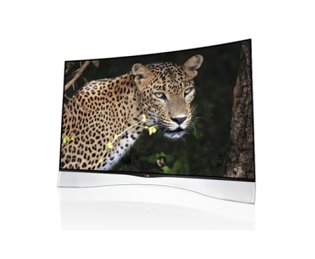LG Premium Curved OLED-skjerm med LG WRGB-patentert teknologi. OLED-teknologien gir uendelig kontrast, overlegen skarphet ved bevegelse og perfekt visningsvinkel., 55EA970V, thumbnail 2