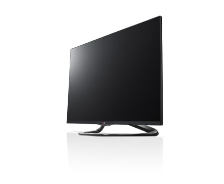 LG Svart 55-tommers SMART-TV med Magic Remote, 0,9 GHz dobbeltkjerneprosessor og 1,25 GB RAM. Cinema3D, Wi-Fi og DLNA. , 55LA660V, thumbnail 3