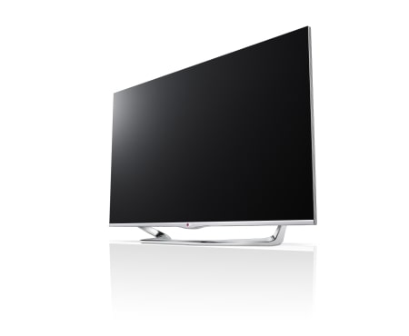 LG Metallfarget 55-tommers SMART-TV i Cinema Screen-design med hvite detaljer og Magic Remote, 0,9 GHz dobbeltkjerneprosessor og 1,25 GB RAM. Cinema3D, Wi-Fi og DLNA. , 55LA740V, thumbnail 3
