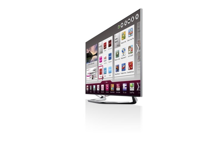 LG Den ultimate 55-tommers TV-en med bare 2,9 mm tynn ramme og patentert NANO-LED-teknologi for kontroll av bakgrunnsbelysningen, noe som gir et utrolig svartnivå. Alt tilbehør en TV trenger. SMART, Cinema 3D, Wi-Fi, DLNA og naturligvis Magic Remote. , 55LA960W, thumbnail 2