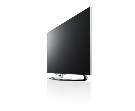 LG Den ultimate 55-tommers TV-en med bare 2,9 mm tynn ramme og patentert NANO-LED-teknologi for kontroll av bakgrunnsbelysningen, noe som gir et utrolig svartnivå. Alt tilbehør en TV trenger. SMART, Cinema 3D, Wi-Fi, DLNA og naturligvis Magic Remote. , 55LA960W, thumbnail 4