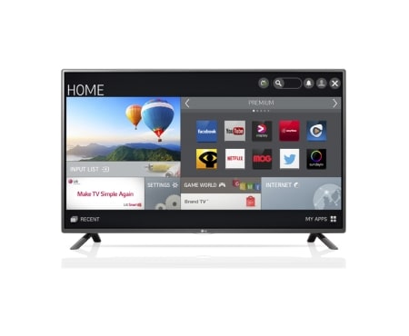 LG SMART LED-tv. 0,9 GHz prosessor og 1,25 GB RAM. Klar for Wi-Fi, DLNA og Magic Remote., 55LF5800, thumbnail 2