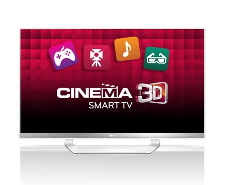 LG LED TV med tynne rammer, Smart TV og Cinema 3D., 55LM649T
