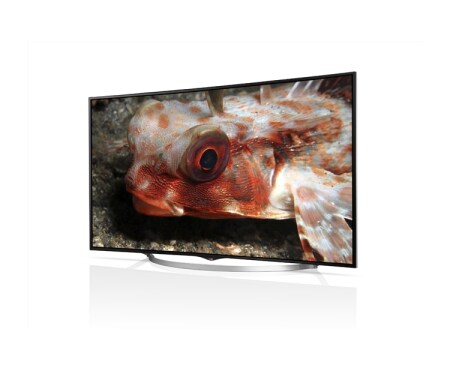LG Buet premium Ultra HD-skjerm med innebygde 35 watt høyttalere. Den kommer også med funksjoner som webOS Smart TV med førsteklasses innhold, 3D, Wi-Fi, DLNA og Magic Remote., 55UC970V, thumbnail 2