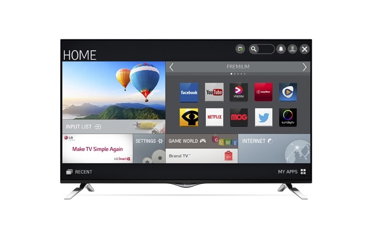 LG ULTRA HD TV TOMMER, 55UF695V, thumbnail 2