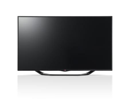 LG Metallfarget 60-tommers SMART-TV i Cinema Screen-design med hvite detaljer og Magic Remote, 0,9 GHz dobbeltkjerneprosessor og 1,25 GB RAM. Cinema3D, Wi-Fi og DLNA. , 60LA740V
