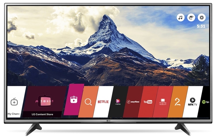 LG UHD TV 55'', 55UH605V, thumbnail 4