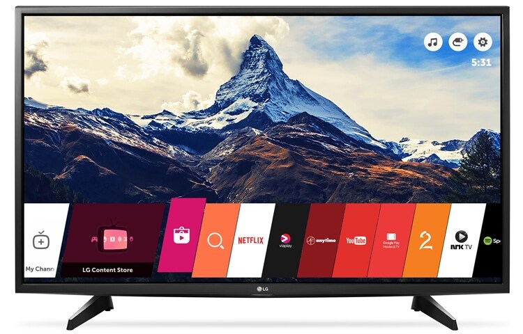 LG UHD TV 43'', 43UH603V, thumbnail 4