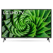 LG UN80 43” 4K Smart UHD TV, fremside med integrert bilde, 43UN80006LC, thumbnail 1