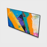 LG 65'' Gallery OLED GX 4K TV med integrert veggfeste, Aerial view with infill image, OLED65GX6LA, thumbnail 7