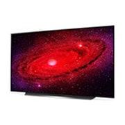 LG 65'' LG OLED 4K TV - CX, 30 degree side view with infill image, OLED65CX6LA, thumbnail 3