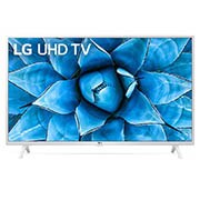 LG UN73 inch 4K Smart UHD TV, front view with infill image, 43UN73906LE, thumbnail 1