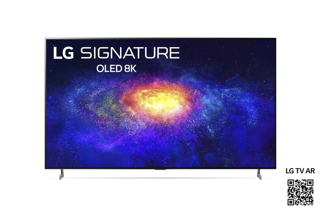 LG ZX 77 tommers 8K SIGNATURE OLED TV, fremside med integrert bilde, OLED77ZX9LA