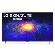 LG ZX 77 tommers 8K SIGNATURE OLED TV, fremside med integrert bilde, OLED77ZX9LA, thumbnail 1