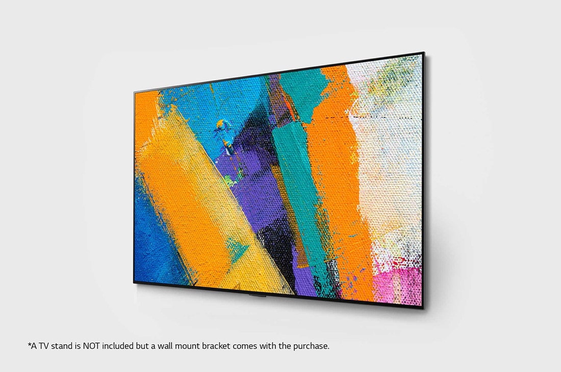 LG 77'' Gallery OLED GX 4K TV med integrert veggfeste, 30 graders synsfelt, OLED77GX6LA, thumbnail 3