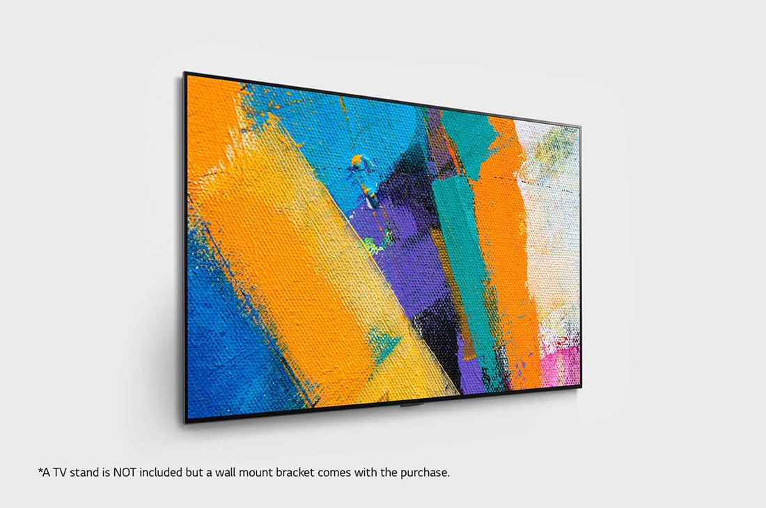 LG 77'' Gallery OLED GX 4K TV med integrert veggfeste, 90 graders synsfelt, OLED77GX6LA, thumbnail 4
