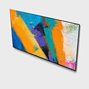 LG 77'' Gallery OLED GX 4K TV med integrert veggfeste, sett ovenfra, OLED77GX6LA, thumbnail 7