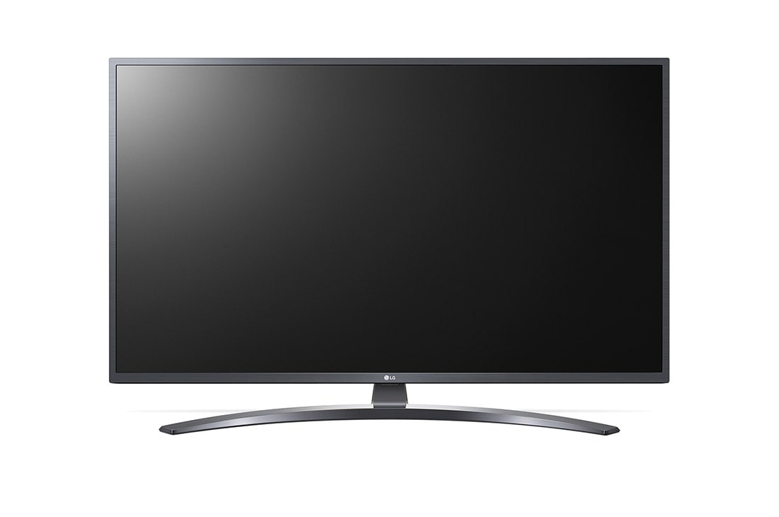 LG UN74 43” 4K Smart UHD TV, fremside, 43UN74006LB, thumbnail 2