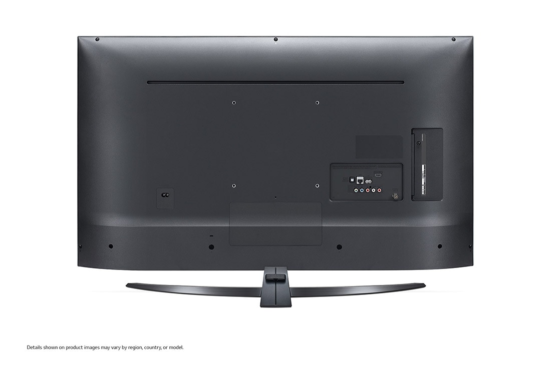 LG UN74 43” 4K Smart UHD TV, sett bakfra, 43UN74006LB, thumbnail 5