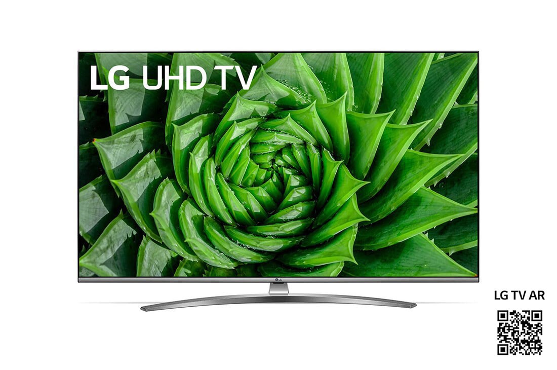 LG UN81 55” 4K Smart UHD TV, fremside med integrert bilde, 55UN81006LB