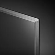 LG UN81 75” 4K Smart UHD TV, nærbilde av panelet, 75UN81006LB, thumbnail 8