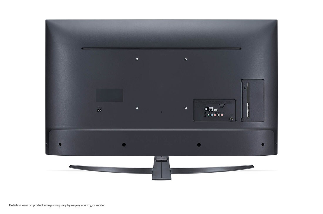 LG UN74 49” 4K Smart UHD TV, sett bakfra, 49UN74006LB, thumbnail 5