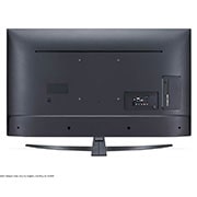 LG UN74 49” 4K Smart UHD TV, sett bakfra, 49UN74006LB, thumbnail 5