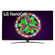 LG 4K NanoCell TV, fremside med integrert bilde, 65NANO816NA, thumbnail 1