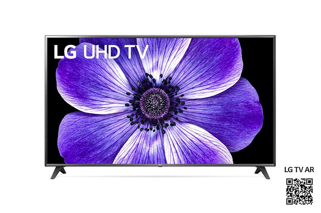 LG UN70 75 inch 4K Smart UHD TV, fremside med integrert bilde, 75UN70706LD