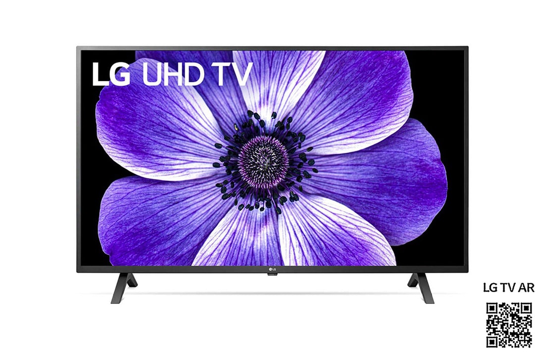 LG UN70 50” 4K Smart UHD TV, fremside med integrert bilde, 50UN70006LA