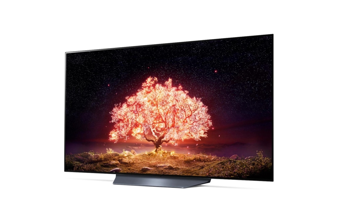 LG B1 55 tommers 4K Smart OLED-TV, -15 grader sidevisning, OLED55B16LA, thumbnail 2