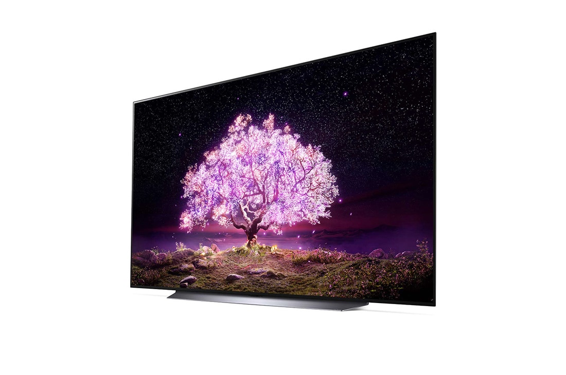 LG C1 83 tommers 4K Smart OLED TV, Visning ovenfra, OLED83C14LA, thumbnail 3