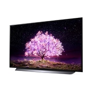 LG C1 55 tommers 4K Smart OLED TV, -15 grader sidevisning, OLED55C14LB, thumbnail 2