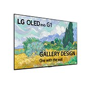 LG 77'' Gallery Design OLED evo TV - OLED G1, Visning ovenfra, OLED77G16LA, thumbnail 3