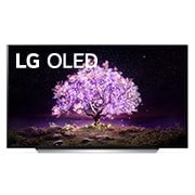 LG C1 65 tommers 4K Smart OLED TV, Visning forfra, OLED65C16LA, thumbnail 1