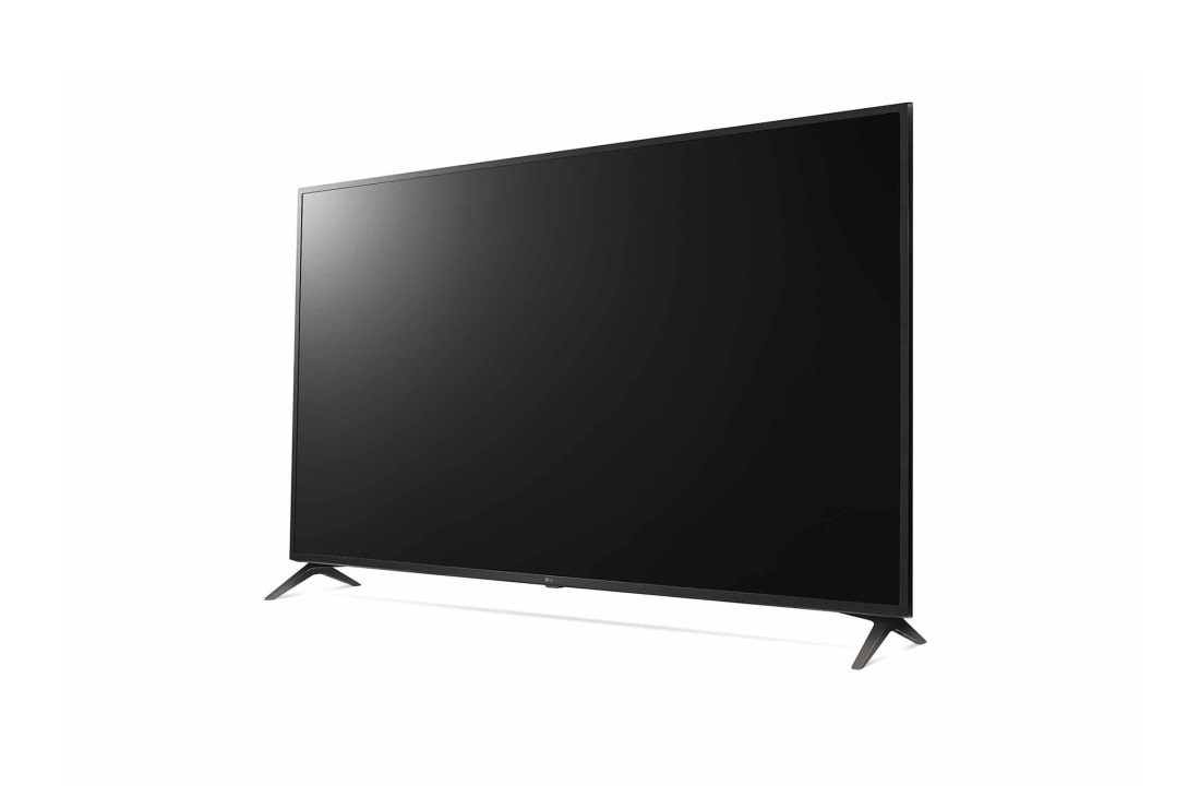 LG UP75 75-tommers 4K Smart UHD-TV, 30 graders visning fra siden med tilleggsbilde, 75UP75006LC, thumbnail 3