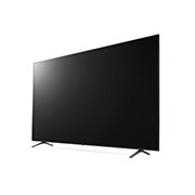 LG UP80 75-tommers 4K Smart UHD-TV, 30 graders visning fra siden med tilleggsbilde, 75UP80006LA, thumbnail 3