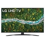 LG UP78 43-tommers 4K Smart UHD-TV, LG UHD-TV sett forfra, 43UP78006LB, thumbnail 1