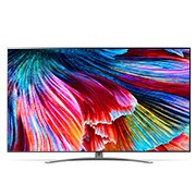 LG QNED99 65 inch 8K Smart  QNED MiniLED TV, visning foran med tilleggsbilde, 65QNED996PB, thumbnail 2